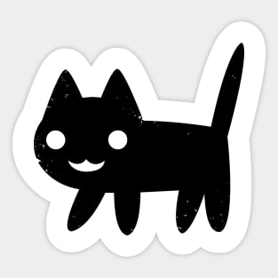 Cute Happy Cat Sticker